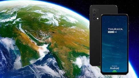 Thuraya One satellite smartphone